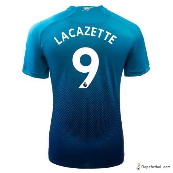 Camiseta Arsenal Replica Segunda Ropa Lacazette 2017/18